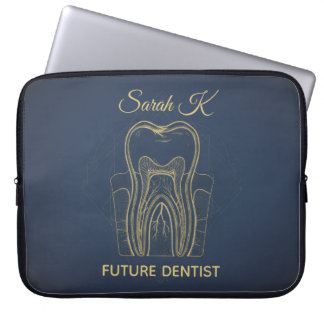 Future Dentist | Vintage Anatomical Tooth Dental S ラップトップスリーブ