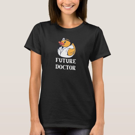 Future Doc Rubber Duck  Doctor Hospital Medicine M Tシャツ (正面)
