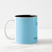 Future Doctor Custom Name Medical Student Coffee M ツートーンマグカップ (左)