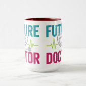 Future Doctor | Cute Medical for Doctor Day マグカップ (中央)