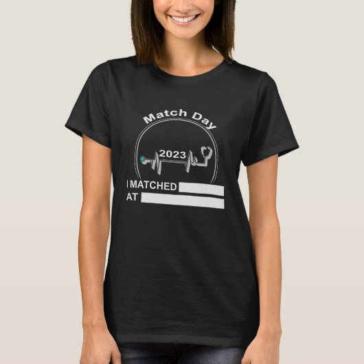 Future Doctor Match Day 2023 Doctor Residency F Tシャツ (正面)