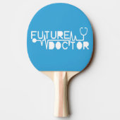Future doctor medecine Stethoscope Mug 卓球ラケット (裏面)