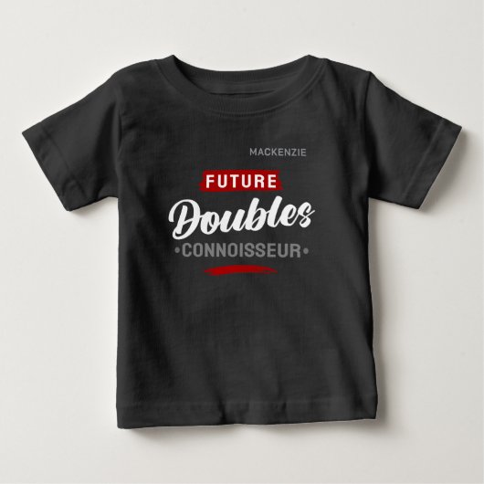 Future Doubles CONNOISSEUR Dark ベビーTシャツ (正面)
