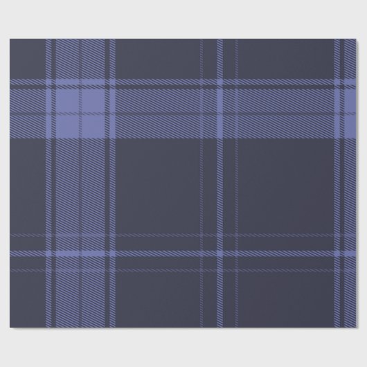 Future Dusk Tartan ラッピングペーパー (フラット)