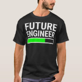 Future Engineer Loading Bar  Cool Graduation  Gift Tシャツ (正面)