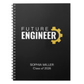 Future Engineer Personalized Graduation ノートブック (正面)