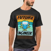Future Engineer Shirt Boys Girls Software Engineer Tシャツ (正面)