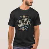 Future Engineer STEM Tech Circuit Design Tシャツ (正面)