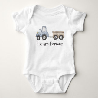 Future Farmer, Country Baby Shower Gift ベビーボディスーツ