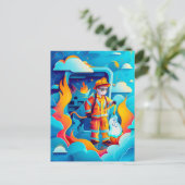 Future Firefighter Dream for Kids シーズンポストカード (スタンド正面)