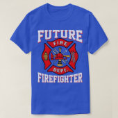 Future Fireman Fire Fighter In Training Kids Boys Tシャツ (デザイン正面)