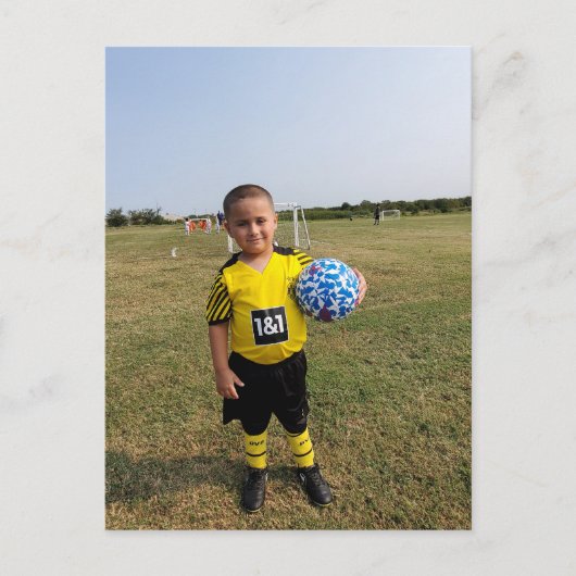 Future Football Star ポストカード (正面)