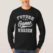 Future Game Warden Wildlife Officer Tシャツ (正面)