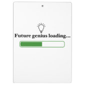 Future Genius Loading – テク感動的テック&学ズ クリップボード (裏面)