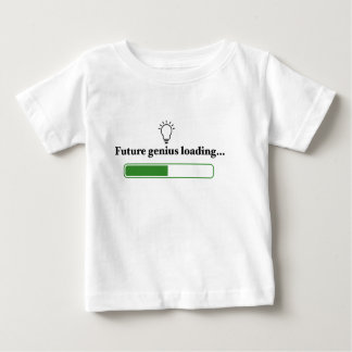 Future Genius Loading – テク感動的テック&学ズ ベビーTシャツ