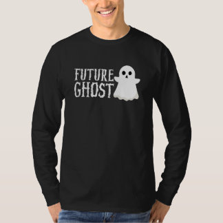 Future Ghost Simple Halloween Costume Scary Ghost  Tシャツ