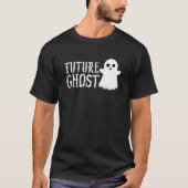 Future Ghost Simple Halloween Costume Scary Ghost  Tシャツ (正面)