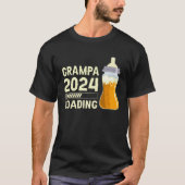 Future Grampa Grampa to be Grampa 2024 loading Tシャツ (正面)