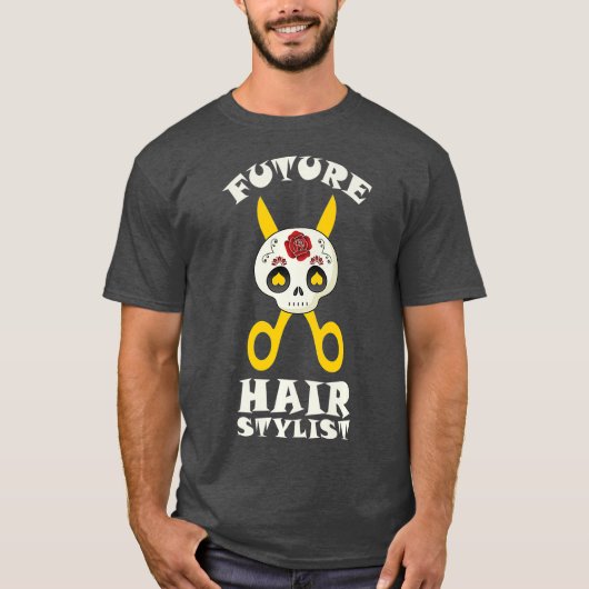 Future Hair Stylist Funny Womens Gifts Premium Tシャツ (正面)