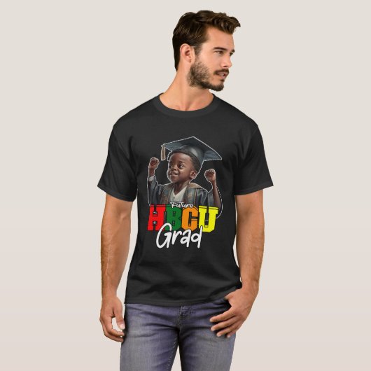 Future HBCU Alumni Apparel For kids Black college  Tシャツ (正面フル)