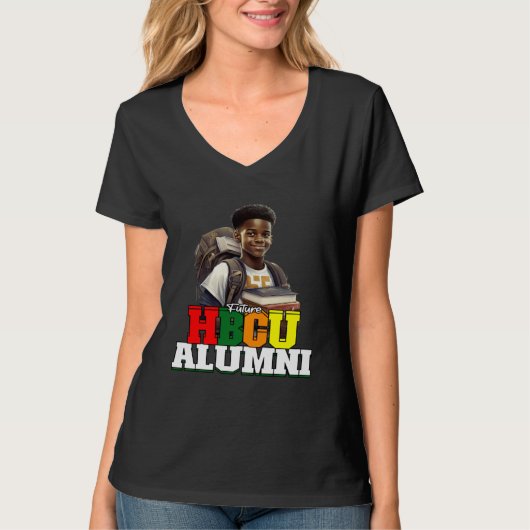 Future HBCU Alumni Apparel Historical Black colleg Tシャツ (正面)