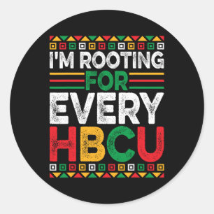 Future Hbcu Black History Month I'M Rooting For Ev ラウンドシール