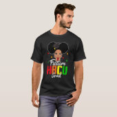 Future HBCU Grad History Black College Girl Women  Tシャツ (正面フル)