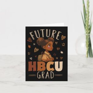 Future Hbcu Grad Shirt - Afro Black Girl Gradation カード
