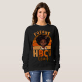 Future HBCU Graduate Afro Black College Graduation スウェットシャツ (正面フル)