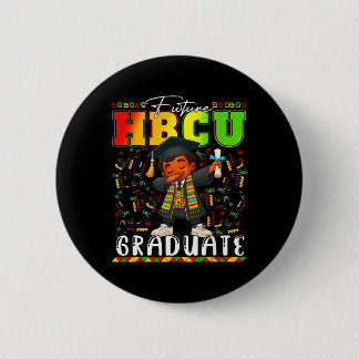 Future Hbcu Graduate Black History Month College B 缶バッジ