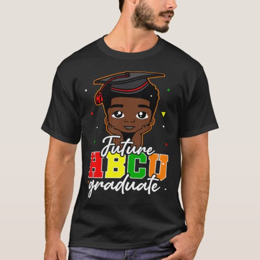 Future HBCU Graduate Happy Last Day Of School Blac Tシャツ (正面)