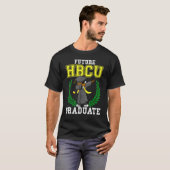 Future HBCU Graduation Shirt Black College Dabbing Tシャツ (正面フル)