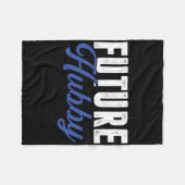 Future Hub フリースブランケット (正面(横))