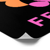 Future Is Female Feminist ポスター (角)