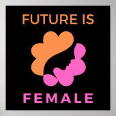Future Is Female Feminist ポスター (正面)