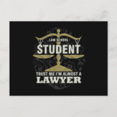 Future Lawyer Gift Law School Student Im Almost A  ポストカード (正面)