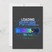 Future Loading: 2026年卒業 招待状 (正面)