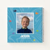 Future Marine Biologistフォトスパイラル手帳 ノートブック (裏面)