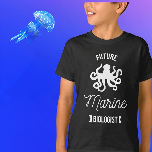 Future Marine biologist – タコ Tシャツ