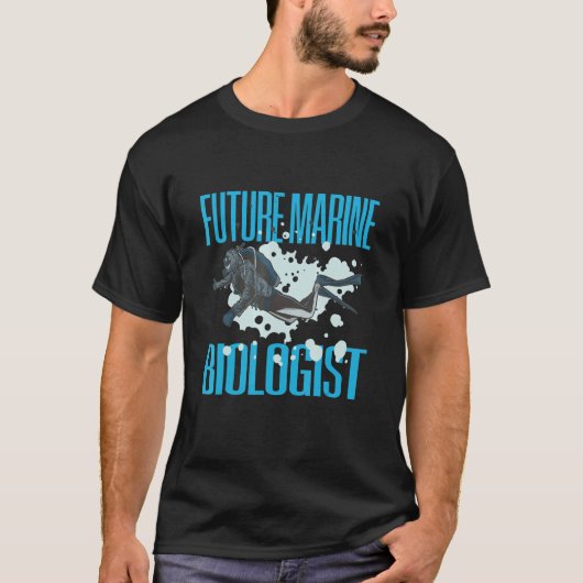 Future Marine Biologist Bacteria Biologist Tシャツ (正面)