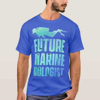 Future Marine Biologist Biology Ocean Science Stud Tシャツ