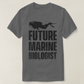 Future Marine Biologist Biology Ocean Science Stud Tシャツ (デザイン正面)