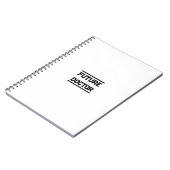 Future Medical Title Minimal Text Design ノートブック (左側)