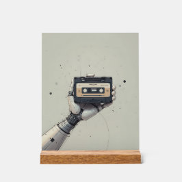 Future Meets Past: The Retro Robo-Tape アクリルサイン