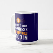 Future Millionaire Bitcoin Humor Cryptocurrency  コーヒーマグカップ (正面左)