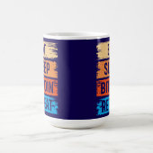 Future Millionaire Bitcoin Humor Cryptocurrency  コーヒーマグカップ (中央)