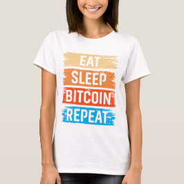 Future Millionaire Bitcoin Humor Cryptocurrency  Tシャツ