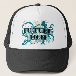 Future Mom -ハートと花 キャップ