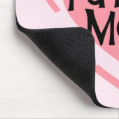 Future Mom PinkハートTシャツとギフト マウスパッド (コーナー)