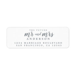 Future Mr. Silver Inkスクリプト差出人住所 ラベル